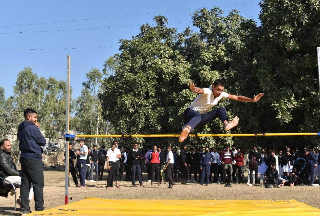 Stack of books in a library