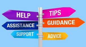 Stack of books in a library